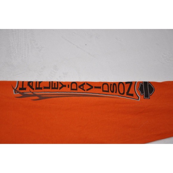 Harley-Davidson Shirt Mens XL Long Sleeve Javelina Boerne Texas Motorcycle - Picture 4 of 10